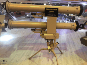 GIDS Baktar Shikan Salvo Anti-Tank Guided Missile Global Defence Agency