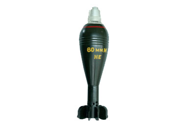 POF 60mm Mortar bomb HE Global Defence Agency