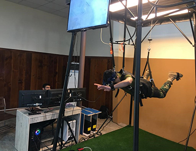 RDE Free Fall Virtual Reality Training Simulator Global Defence gency