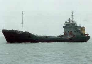 KS&EW Split Hopper Barge Global Defence Agency