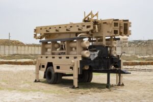 Solunox Manjneq MR1-1 UAV launching Platform Global Defence Agency