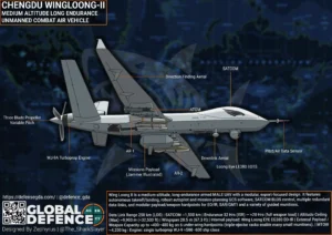 WingLoong 2 UCAV Diagram Datagram Infographic