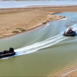 Pakistan Marines 2400TD Hovercrafts at Sir Creek