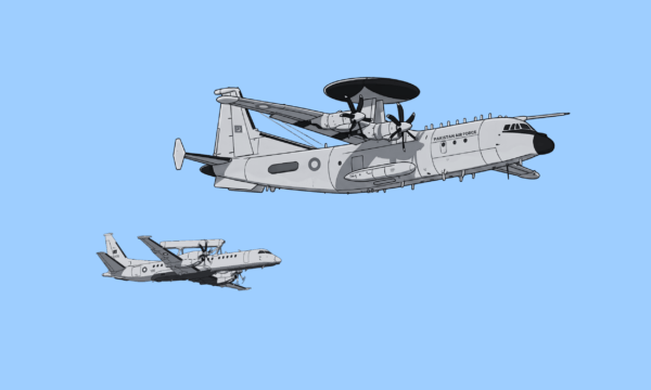 PAF KJ-500 and Saab 2000 EriEye AEW&C Aircraft